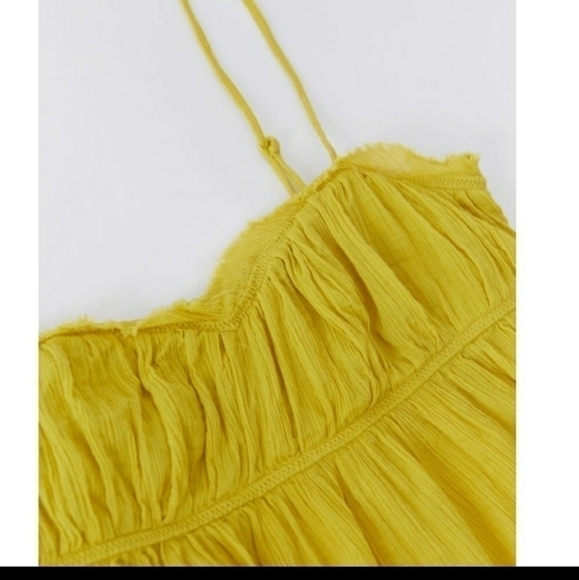 Urban Outfitters Liv‎ Ruched Babydoll Cami - Picture 4 of 13